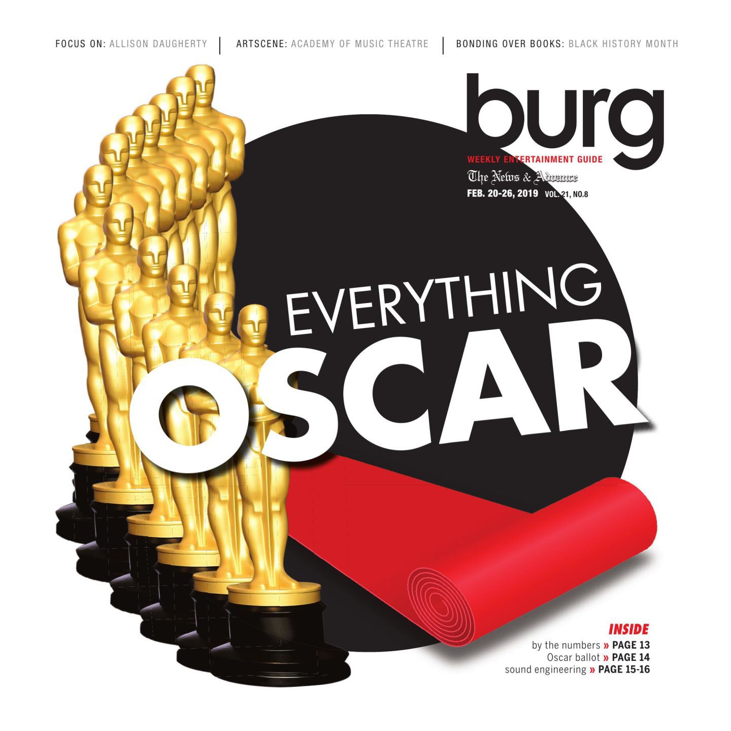 2 - Feb. 20 - Oscars